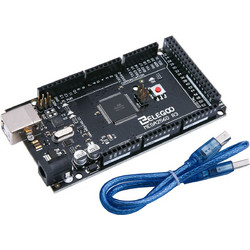 Elegoo - Mega 2560 R3 Microcontroller Board ATmega2560 ATMEGA16U2 genuino with USB Cable Compatible
