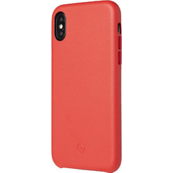 Celly Superior Back Cover Red (iPhone XS Max)
