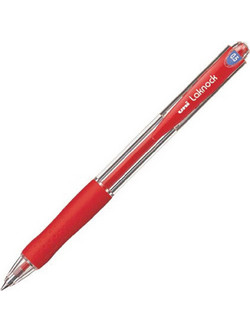 Uni-Ball Laknock SN-100 Στυλό Διαρκείας 0.5mm Κόκκινο