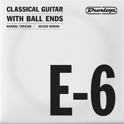 Dunlop DCV-06ANB Χορδή Κλασικής Κιθάρας E Silver Plated Copper Normal Tension