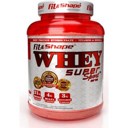 Fit & Shape Whey Super Sport Cookies & Cream Πρωτεΐνη Ορού Γάλακτος Γράμμωσης 2.27kg