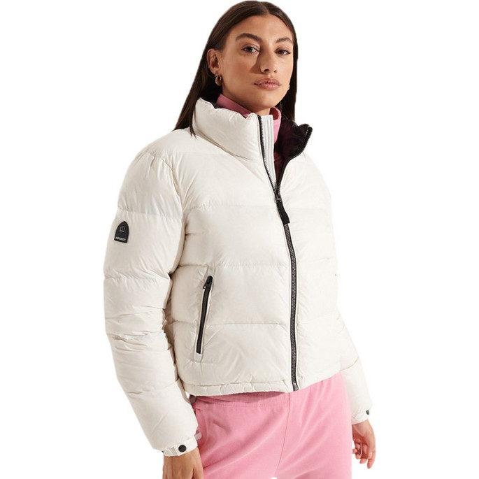 Superdry Injection Luxe Alpine Γυναικείο Μπουφάν Χειμωνιάτικο Puffer ...