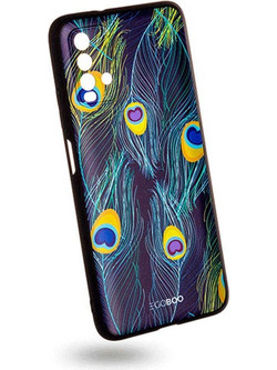 EGOBOO Back Cover Θήκη Mat Peacock (Xiaomi Redmi 9T)
