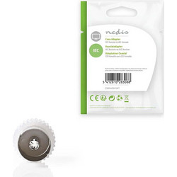 NEDIS CSGP40941WT Coax Adapter IEC (Coax) Female - IEC (Coax) Female White