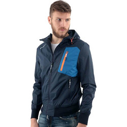 Basehit Ανδρικό Μπουφάν Χειμωνιάτικο Bomber Αδιάβροχο Navy Μπλε SM1623