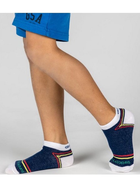 GSA SUPERCOTTON KIDS Low Cut Κάλτσες / 6 ζευγάρια /Multicolor 831904-50
