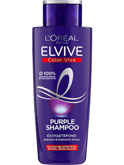 L'Oreal Paris Elvive Color Vive Purple Σαμπουάν για Προστασία Χρώματος για Βαμμένα Μαλλιά 200ml