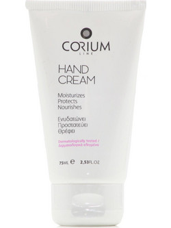 Corium Ενυδατική Κρέμα Χεριών 75ml