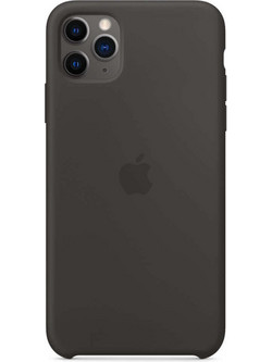 Apple Silicone Case Black (iPhone 11 Pro Max)