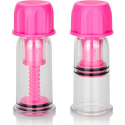 CalExotics Vacuum Twist Suckers Pink