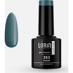 Lorin Gel Lacquer 353 Viridian Ημιμόνιμο Βερνίκι Νυχιών 8ml