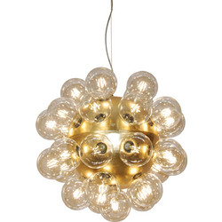 Home Lighting Marte Κρεμαστό Φωτιστικό Οροφής Πολύφωτο Χρυσό 77-4134