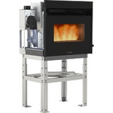 Ravelli RBV 810 Air Ενεργειακό Τζάκι Αερόθερμο Pellet Ίσιο 10.1kW