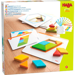 Haba Παζλ με Ξύλινα Τουβλάκια Χρώματα & Σχήματα