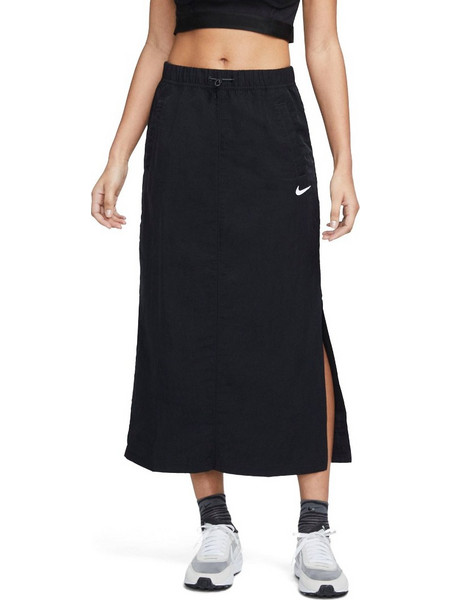 Nike Μακριά Φούστα Μαύρη DM6249