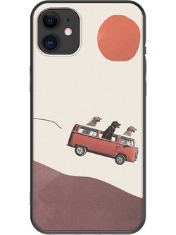 Θήκη Adventure Gang iPhone 11 Black TPU (Μαύρη Σιλικόνη)
