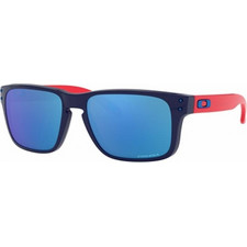 Oakley Holbrook XS Παιδικά Γυαλιά Ηλίου Polarized Μαύρα Κόκκινα OJ 9007 05