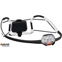 Petzl IKO Μαύρος Φακός Κεφαλής Εργασίας Μπαταρίας Led Αδιάβροχος IPX4 350lm