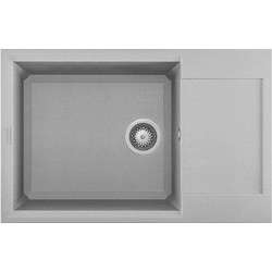 Elleci Easy 310 Ένθετος Νεροχύτης Γρανίτη Grey 78x50cm