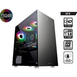 Armaggeddon Tessaraxx Core V Black Gaming Micro Tower Κουτί Υπολογιστή με Πλαϊνό Παράθυρο