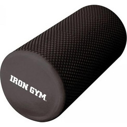 Iron Gym Κύλινδρος γυμναστικής και μασάζ σε μαύρο χρώμα, 15x30 cm, Foam Roller της IRON GYM - Iron Gym
