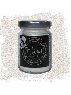 Fleur Glitter White Rainbow 90gr