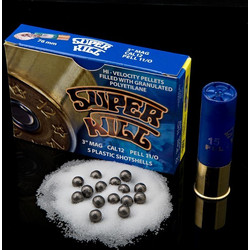 Super Kill Magnum Φυσίγγια Δράμια 12Cal 76mm 15βολα 5τμχ
