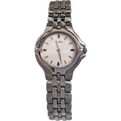 Seiko Ανδρικό Ρολόι με Ασημί Μεταλλικό Μπρασελέ SYL673P