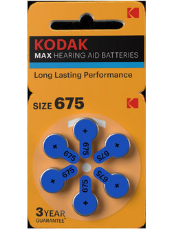 Kodak Hearing Aid 675 6τμχ