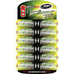 Καρτέλα 12 Κόλλες Στιγμής Gel 2gr JIP Gel Power | Πολυδύναμη Super Glue
