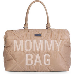 Childhome Mommy Τσάντα Μαιευτηρίου Ώμου & Χειρός Puffered Beige