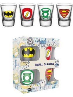 Σφηνοπότηρα DC Comics Logos