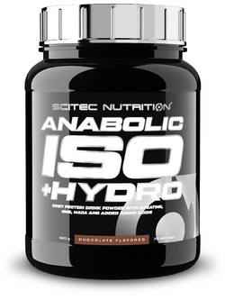 Scitec Nutrition Anabolic ISO +Hydro Chocolate Πρωτεΐνη Ορού Γάλακτος Γράμμωσης Χωρίς Γλουτένη 920gr