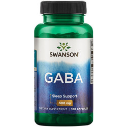 Swanson GABA 500mg 100 Κάψουλες