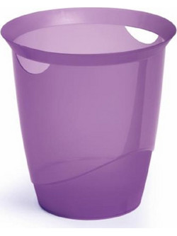 ΚΑΛΑΘΙ ΑΧΡΗΣΤΩΝ DURABLE ΔΙΑΦΑΝΗΣ ΜΩΒ 16L. 1651701710992