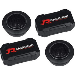 Renegade RX 6.2 T Σετ Tweeter Αυτοκινήτου Στρογγυλά 0.75" 100W RMS