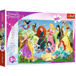 Παιδικό Puzzle Trefl Charming Princesses 100 Κομμάτια 16417