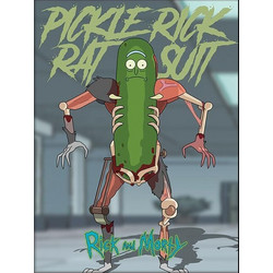 Rick and Morty (Pickle Rick) Wooden Framed 30 x 40cm Print - FP12157P