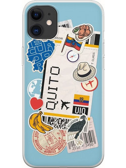 Θήκη Ticket To Quito iPhone 11 Flexible TPU (Διάφανη Σιλικόνη)