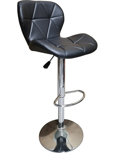 BAR91 BLACK PU(Σ2)ΣKAMΠO ΜΕ ΑΜΟΡΤΙΣΕΡ 48X49X109εκ.-48X49X64-89/84-109εκ