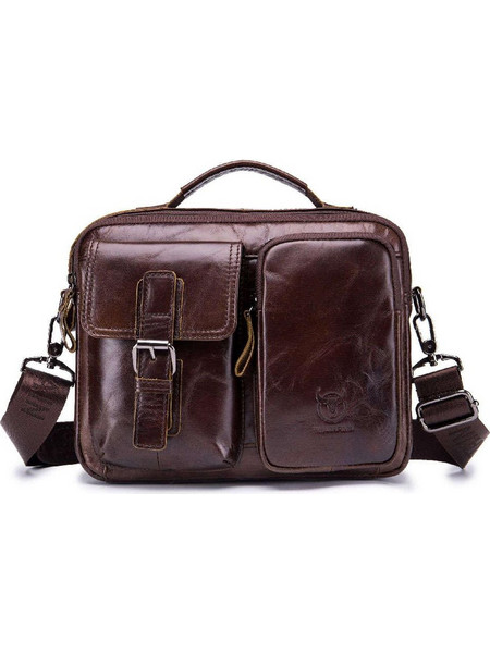 Δερμάτινος Χαρτοφύλακας DJB 036 Brown Bull Captain