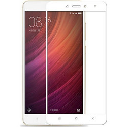 Powertech Full Glue 5D Tempered Glass White (Xiaomi Redmi Note 4 / 4X)