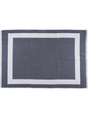 Πατάκι Ξενοδοχείου Μπάνιου 50x75 Πίνακας Grey Astron