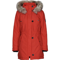 Only Iris Γυναικείο Μπουφάν Χειμωνιάτικο Softshell Μακρύ Κόκκινο 15213755