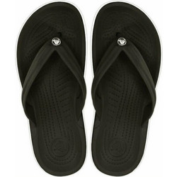 Crocs Crocband Ανδρικές Σαγιονάρες Ανατομικές Μαύρες 11033-001