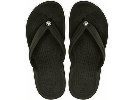 Crocs Crocband Ανδρικές Σαγιονάρες Ανατομικές Μαύρες 11033-001