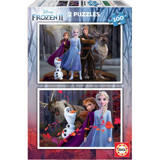 Παιδικό Puzzle Educa Disney Frozen II 2x100 Κομμάτια