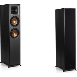 Klipsch R-620F Ζεύγος Ηχείων Hi-Fi Δαπέδου 100W 2 Δρόμων Black