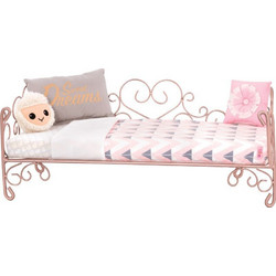 Our Generation Scrollwork Sweet Dreams Σετ Κρεβάτι για Κούκλα