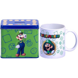 Nintendo Super Mario Bros Luigi Gift Set